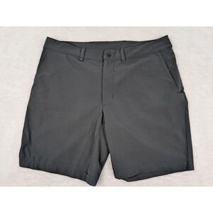 The North Face Shorts Men's 36 Dark Gray Stretch Waist Polyester Hiking Outdoors